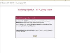 RCA masini de politie
