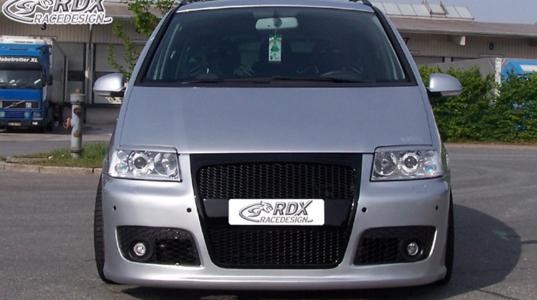RDX Bara fata pentru VW Sharan (2000+) & SEAT Alhambra (2000+) "SF/GTI-Five" Frontschrze Front RDFS081 material GFK