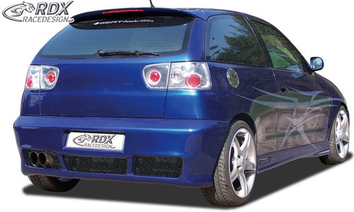 RDX Bara Spate pentru SEAT Ibiza Facelift (1999+) "GT4" Fusta bara spate Heck RDHS087 material GFK