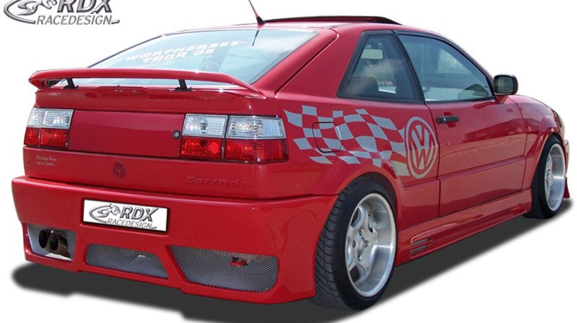 RDX Bara Spate pentru VW Corrado cu KZ-Mulde "GT-Race" Fusta bara spate Heck RDHS061 material GFK