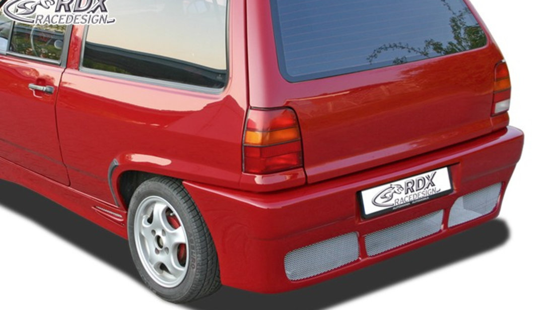 RDX Bara Spate pentru VW Polo 3 / 86c2f Steilheck / Kombi cu KZ-Mulde "GT4" Fusta bara spate Heck RDHS053 material GFK