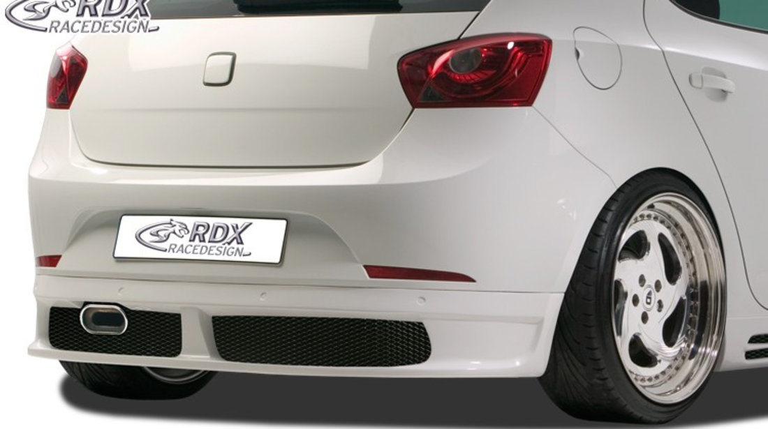 RDX Difuzor Difuzor prelungire bara spate pentru SEAT Ibiza 6J (4/5- usi ) Fusta bara spate Heck RDHA095 material Plastic