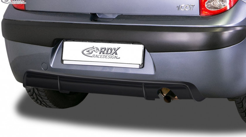 RDX Difuzor Difuzor prelungire bara spate pentru PEUGEOT 1007 Diffusor ornament parte spate difuzor spate RDHAD3012 material ABS