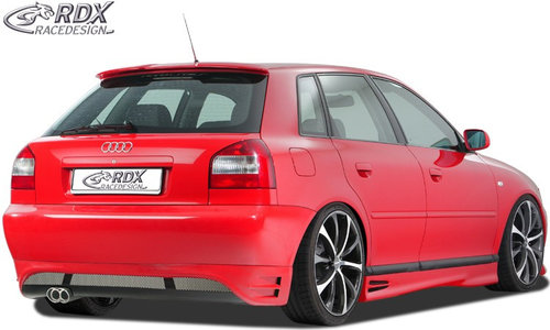 RDX Difuzor Difuzor prelungire bara spate pentru AUDI A3 8L Fusta bara spate Heck RDHA010 material G...