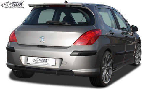 RDX Difuzor Difuzor prelungire bara spate pentru PEUGEOT 308 Phase 1 Diffusor ornament parte spate d...
