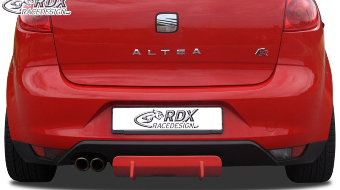 RDX difuzor spate U-Diff pentru SEAT Altea 5P ( si pentru FR & XL) Diffusor pe spate Ansatz RDHAD1-002 material Plastic
