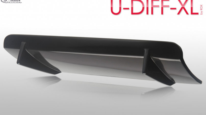 RDX difuzor spate U-Diff XL Universal (breite Version) Diffusor pe spate Ansatz RDHAD4 material Plastic