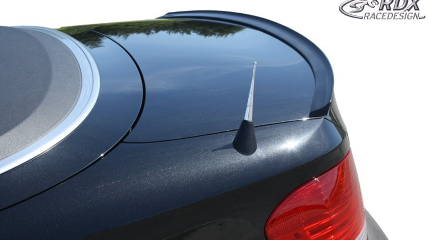 RDX Eleron lip portbagaj pentru BMW 1er E82 Coupe / E88 Cabrio spoiler Haion Eleron Spate RDHL050 material Plastic