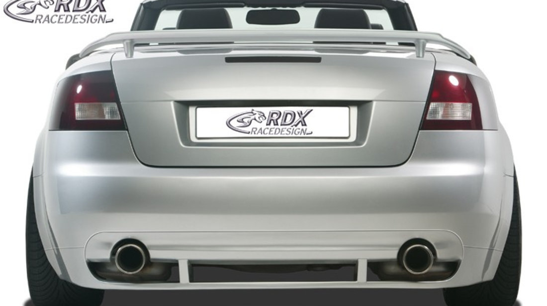 RDX Eleron Spate pentru AUDI A4 8H Cabrio Eleron Portbagaj Spoiler RDHFU03-03 material Plastic