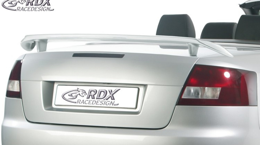 RDX Eleron Spate pentru AUDI A4 8H Cabrio Eleron Portbagaj Spoiler RDHFU03-03 material Plastic