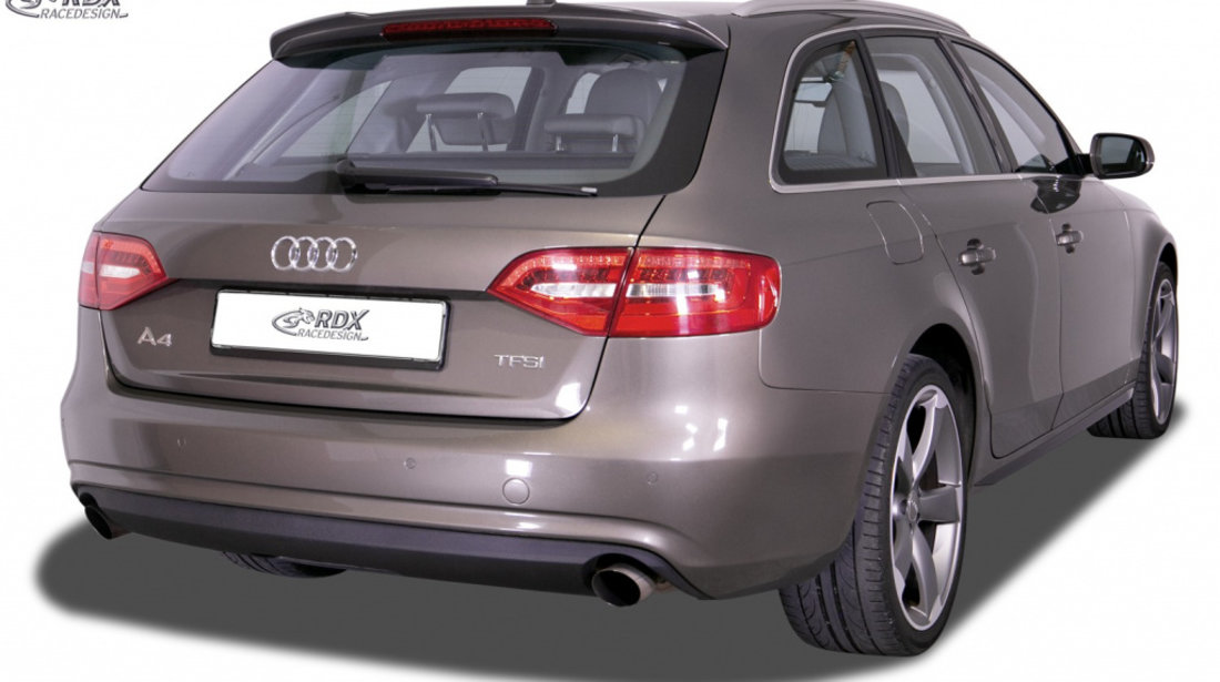 RDX Eleron Spate pentru AUDI A4 B8, B81, 8K Avant / Kombi (2008-2015) Eleron Luneta Spoiler RDDS150 material Plastic