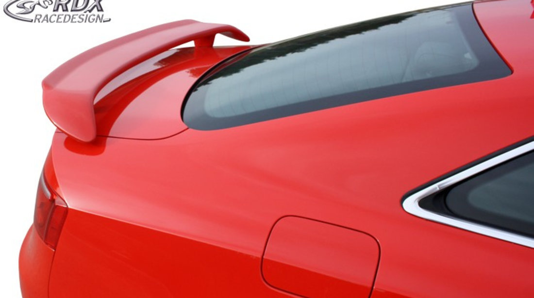 RDX Eleron Spate pentru AUDI A5 Coupe, Cabrio, Sportback Eleron Portbagaj Spoiler RDHFU03-25 material Plastic