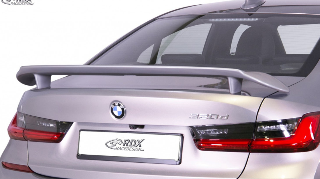 RDX Eleron Spate pentru BMW 3er G20 Eleron Portbagaj Spoiler RDHFU03-91 material Plastic
