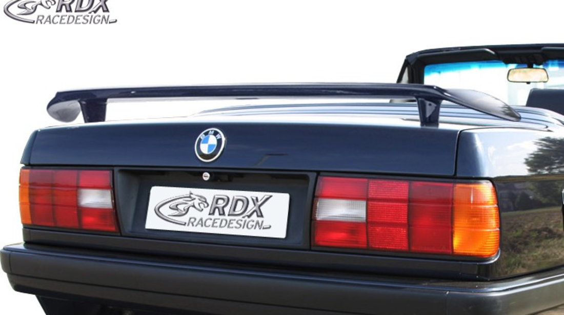RDX Eleron Spate pentru BMW E30 Eleron Portbagaj Spoiler RDHFU03-27 material Plastic