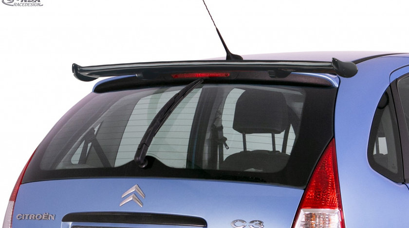 RDX Eleron Spate pentru CITROEN C3 2002-2009 Eleron Luneta Eleron Portbagaj Spoiler RDHFU06-33 material Plastic