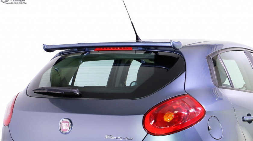 RDX Eleron Spate pentru FIAT Bravo (198) 2007-2014 Eleron Luneta Eleron Portbagaj Dach pe spate Spoiler Flgel RDHFU06-23 material Plastic