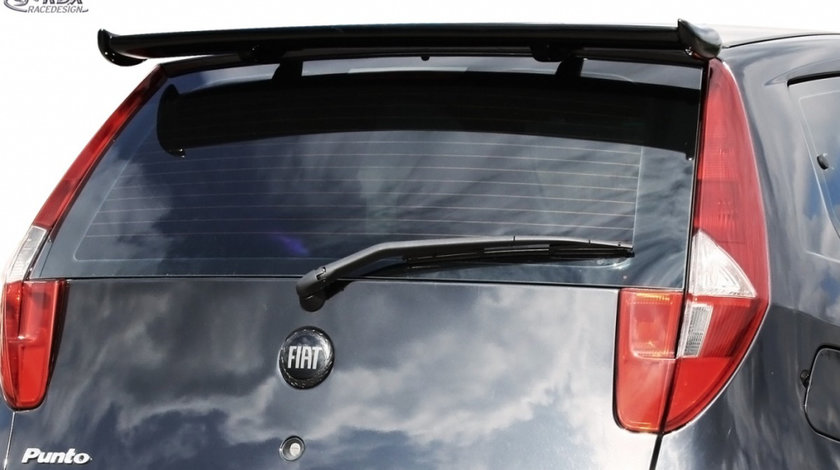 RDX Eleron Spate pentru FIAT Punto 2 Typ 188 ( si pentru Facelift bzw. Punto 3) Eleron Luneta Spoiler RDHFU06-15 material Plastic