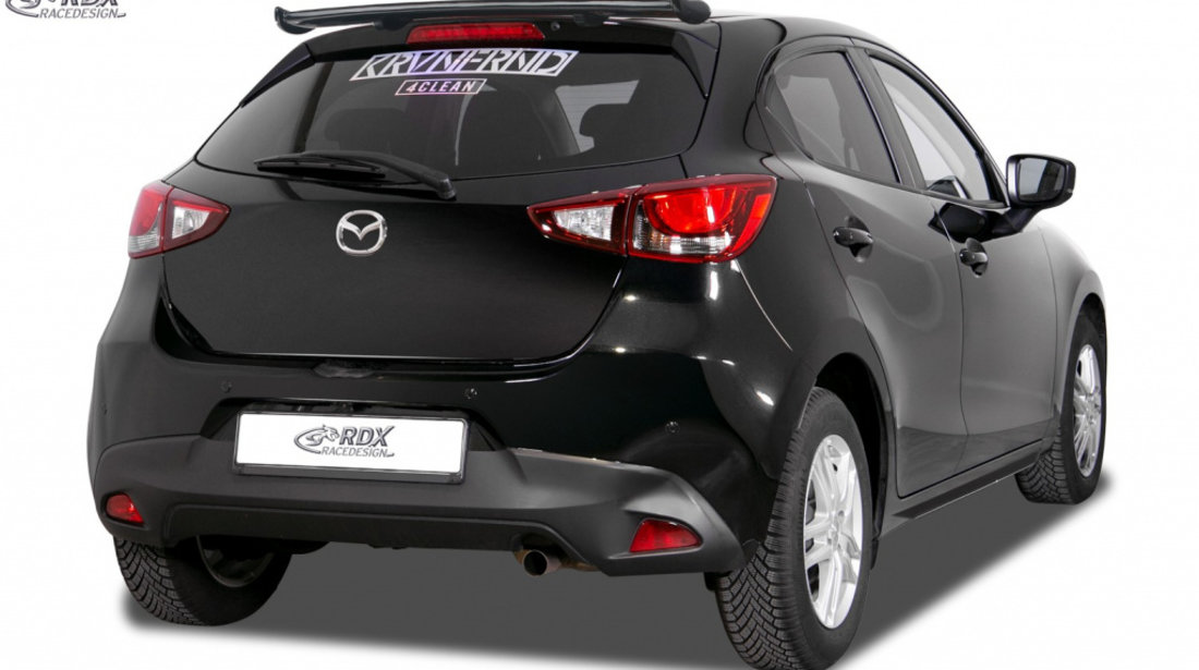 RDX Eleron Spate pentru MAZDA 2 (DJ) 2014-2020 & 2020+ Eleron Luneta Eleron Portbagaj Spoiler RDHFU06-32 material Plastic