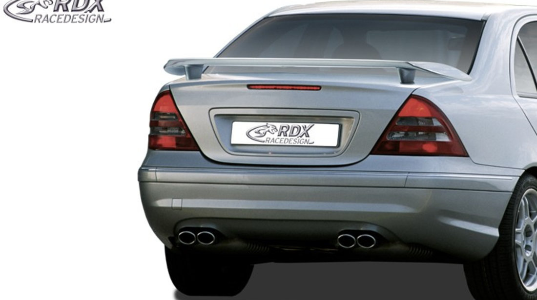 RDX Eleron Spate pentru MERCEDES C-Klasse W203 Eleron Portbagaj Spoiler RDHFU03-37 material Plastic