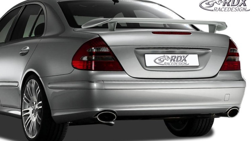 RDX Eleron Spate pentru MERCEDES E-Klasse W211 Eleron Portbagaj Spoiler RDHFU04-40 material Plastic