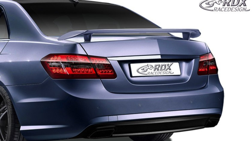 RDX Eleron Spate pentru MERCEDES E-Klasse W212 Eleron Portbagaj Spoiler RDHFU04-41 material Plastic