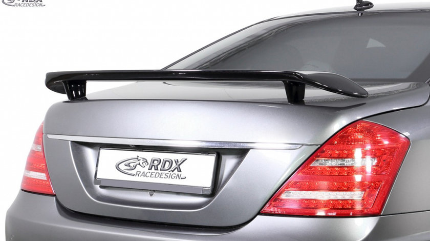 RDX Eleron Spate pentru MERCEDES S-Klasse W221 Eleron Portbagaj Spoiler RDHFU03-75 material Plastic