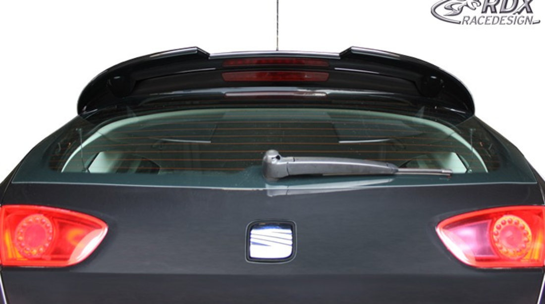 RDX Eleron Spate pentru SEAT Leon 1P Facelift (ab 2009) Eleron Luneta " varianta mai mica " Spoiler RDDS078 material Plastic