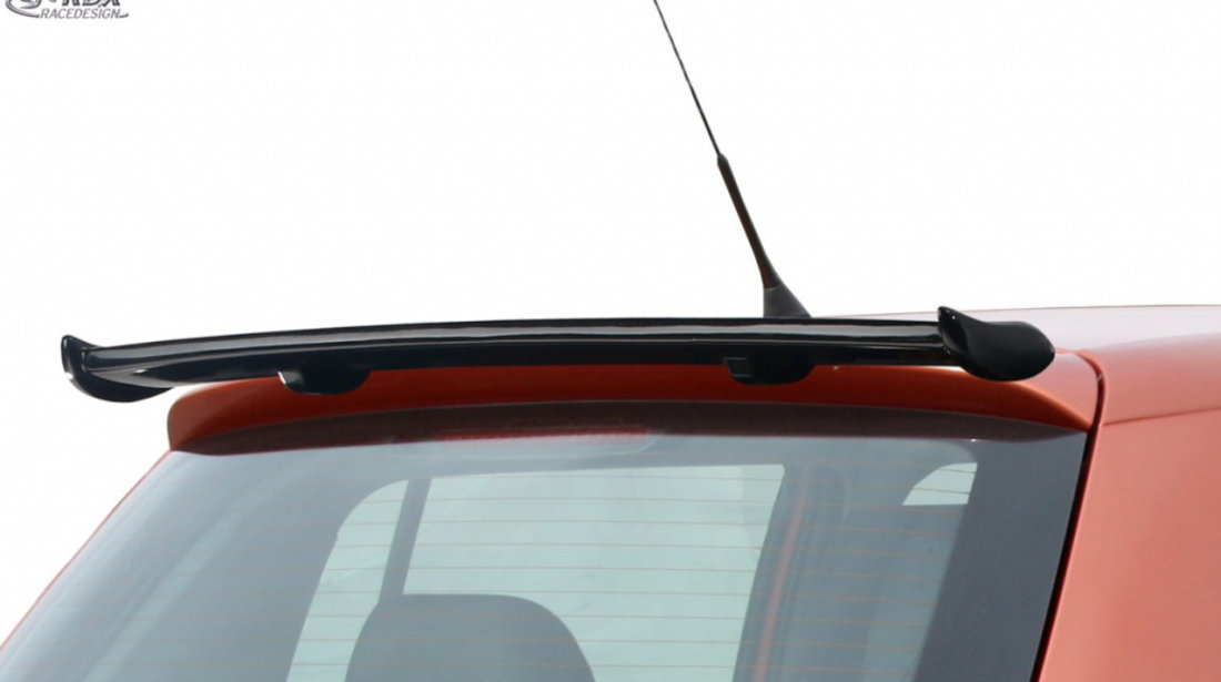 RDX Eleron Spate pentru SKODA Fabia Typ 5J (-2010 & Facelift 2010+) Eleron Luneta Spoiler RDHFU06-16 material Plastic