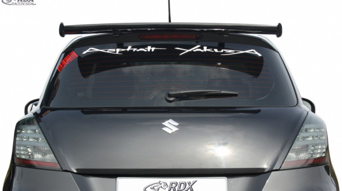 RDX Eleron Spate pentru SUZUKI Swift FZ/NZ Eleron Luneta Spoiler RDHFU06-12 material Plastic