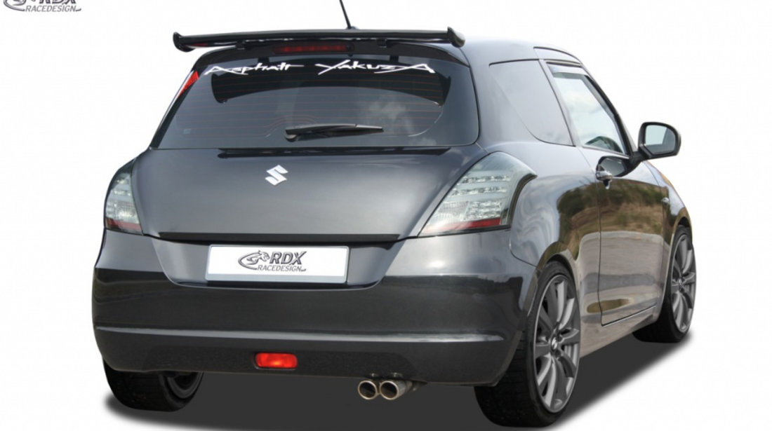 RDX Eleron Spate pentru SUZUKI Swift FZ/NZ Eleron Luneta Spoiler RDHFU06-12 material Plastic