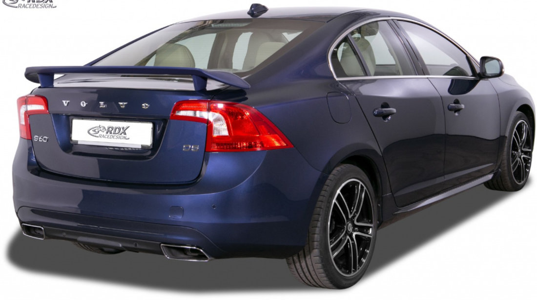 RDX Eleron Spate pentru VOLVO S60 2013-2018 Eleron Portbagaj Spoiler RDHFU03-85 material Plastic