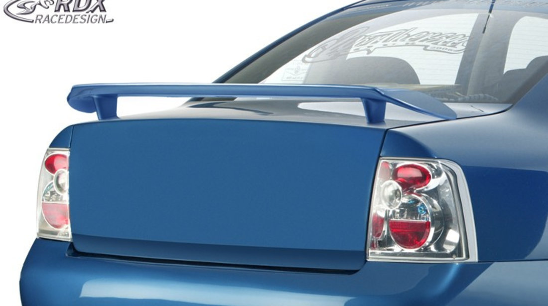 RDX Eleron Spate pentru VW Passat 3B "GT-Race" Eleron Portbagaj Spoiler RDHFU03-19 material Plastic