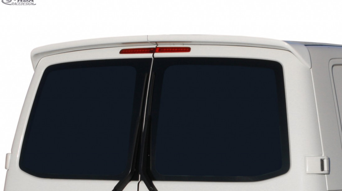 RDX Eleron Spate pentru VW T5 cu varianta cu usi duble (incl. Facelift) Eleron Luneta Spoiler RDDS119 material Plastic
