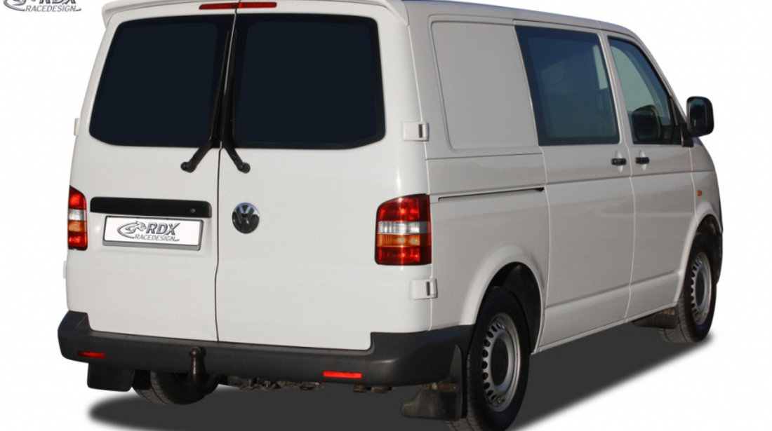 RDX Eleron Spate pentru VW T5 cu varianta cu usi duble (incl. Facelift) Eleron Luneta Spoiler RDDS119 material Plastic