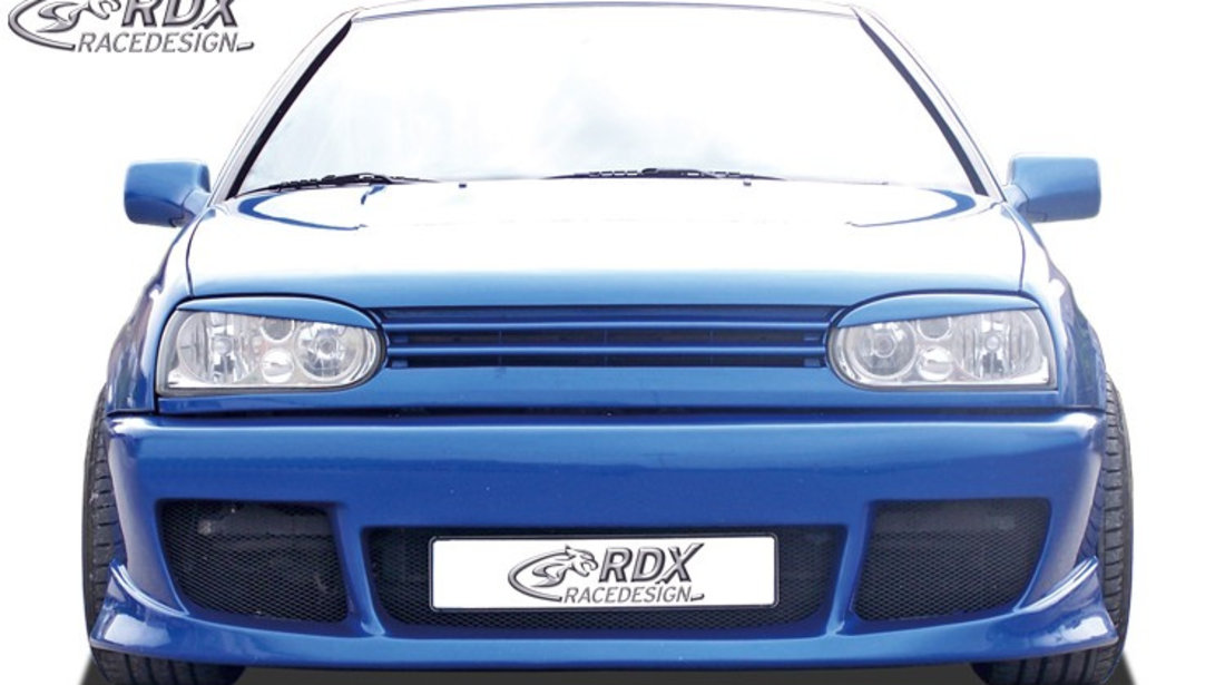 RDX Pleoape Faruri pentru VW Golf 3 (schrge Version) Bad Boy Look RDSB061 material Plastic