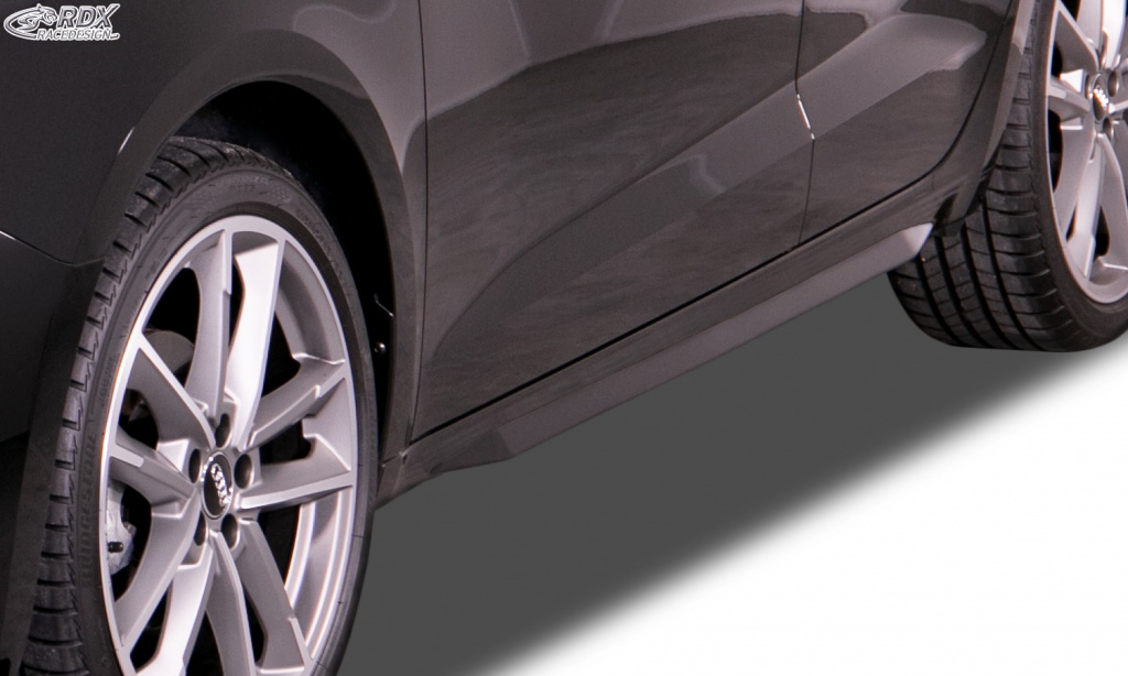 RDX Praguri Laterale pentru AUDI A1 (GB) "Slim" RDSL500124 material ABS