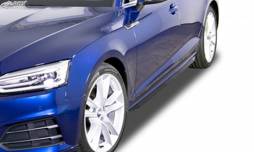 RDX Praguri Laterale pentru AUDI A5 (F5) (Coupe + Cabrio + Sportback) "Slim" RDSL500070 material ABS