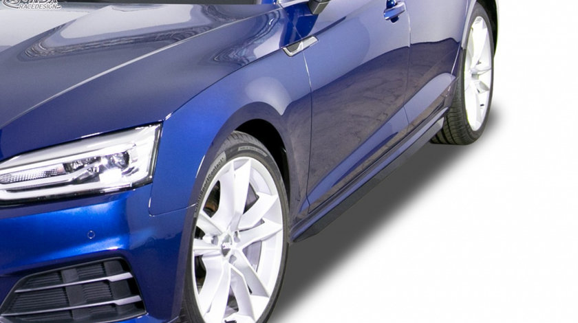 RDX Praguri Laterale pentru AUDI A5 (F5) (Coupe + Cabrio + Sportback) "Slim" RDSL500070 material ABS