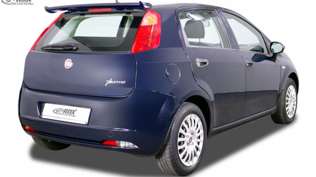 RDX Praguri Laterale pentru FIAT Grande Punto, Punto Evo, Punto (199, 2005-2018) "Slim" RDSL580 material ABS