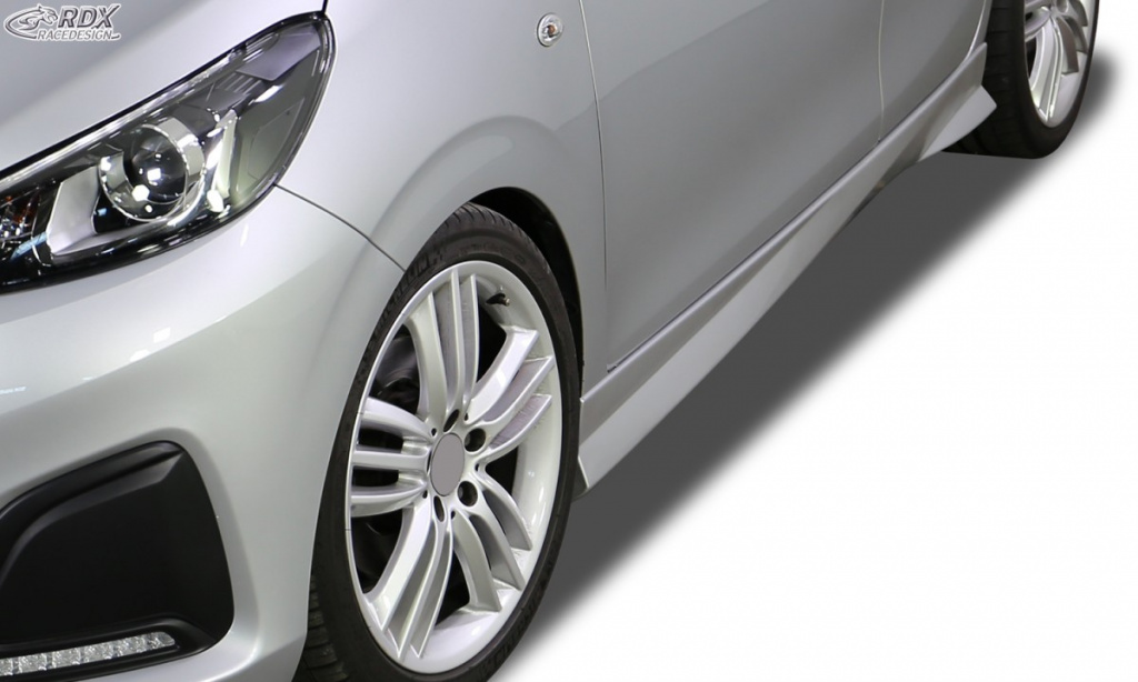 RDX Praguri Laterale pentru PEUGEOT 108 "Turbo" RDSL300053 material ABS