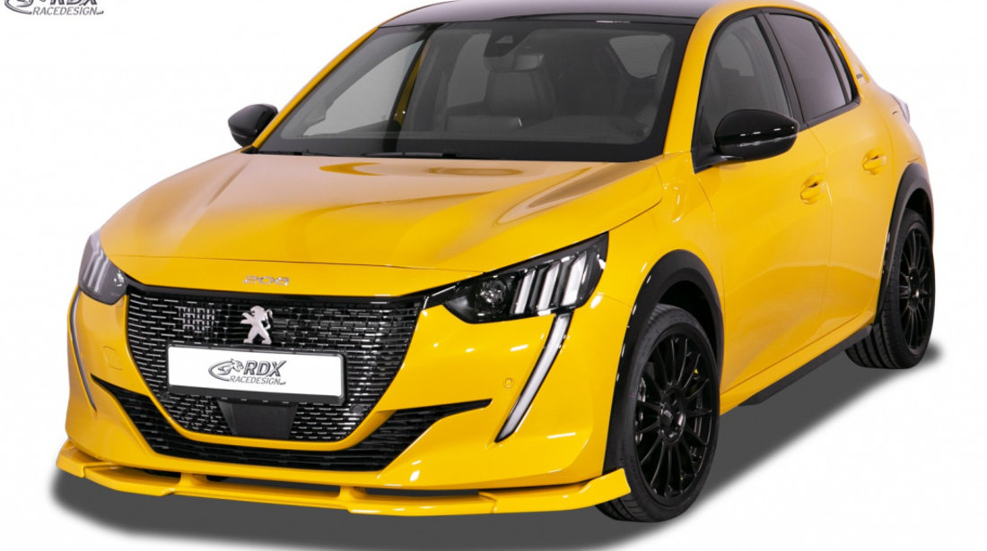 RDX Praguri Laterale pentru PEUGEOT 208 (2019+) "Slim" RDSL500109 material ABS