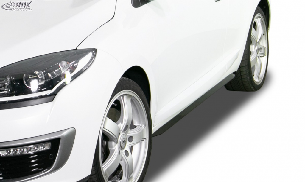 RDX Praguri Laterale pentru RENAULT Megane 3 Coupe "Slim" RDSL558 material ABS