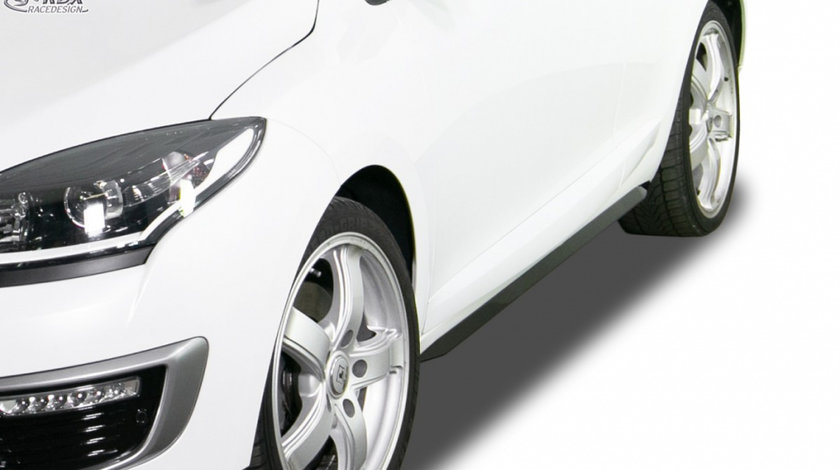 RDX Praguri Laterale pentru RENAULT Megane 3 Coupe "Slim" RDSL558 material ABS
