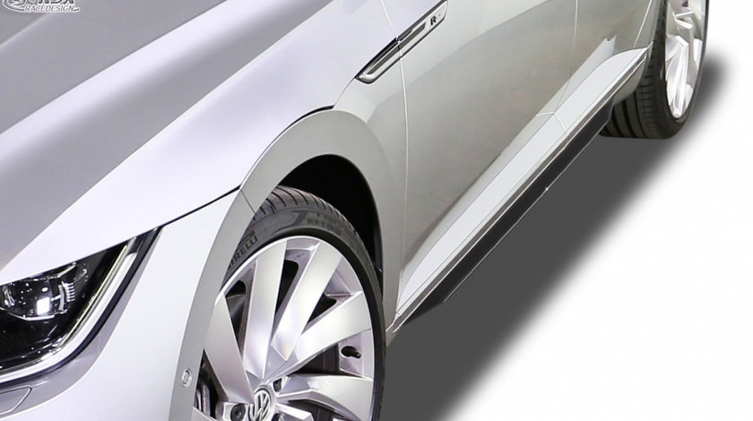 RDX Praguri Laterale pentru VW Arteon (-2020 & 2020+ / si pentru R-Line) "Slim" RDSL500067 material ABS