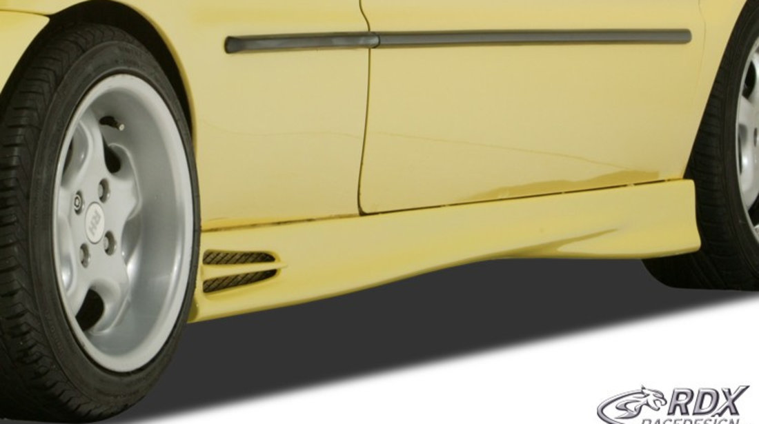 RDX Praguri Laterale pentru VW Polo 6N & 6N2 (tiefe Version) "GT4" RDSL019T material ABS