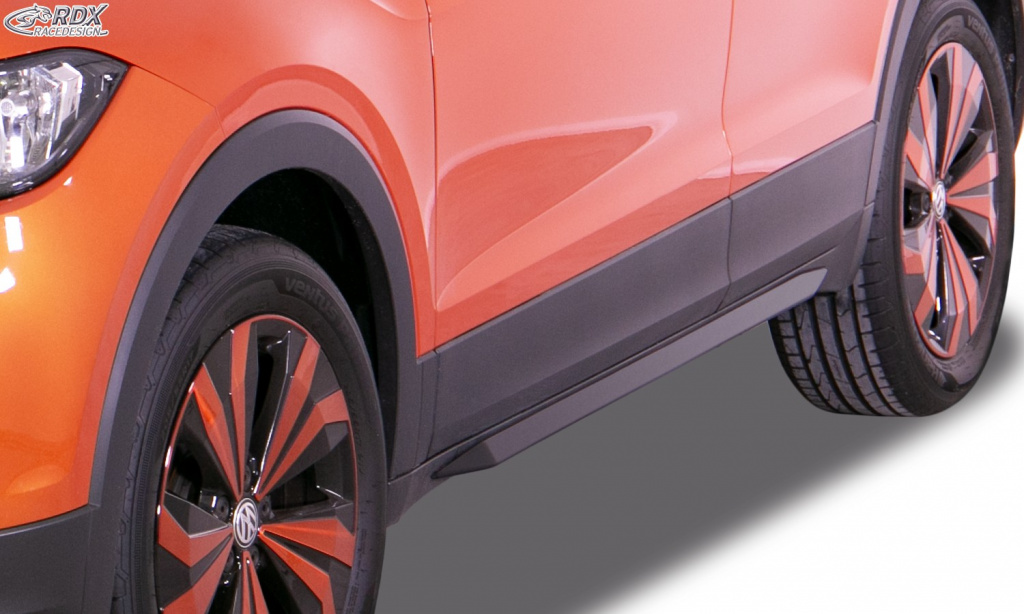 RDX Praguri Laterale pentru VW T-Cross "Slim" RDSL500108 material ABS