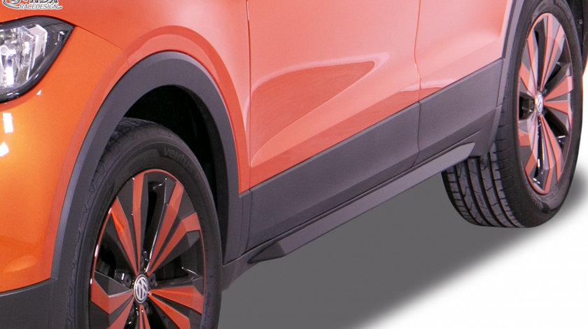 RDX Praguri Laterale pentru VW T-Cross "Slim" RDSL500108 material ABS