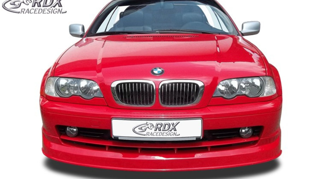 RDX Prelungire Spoiler Bara fata pentru BMW E46 Coupe / Cabrio (-2002) lip bara fata Spoilerlippe RDFA048 material GFK
