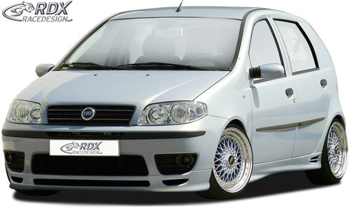 RDX Prelungire Spoiler Bara fata pentru FIAT Punto 2 Facelift lip bara fata Spoilerlippe RDFA035 mat...