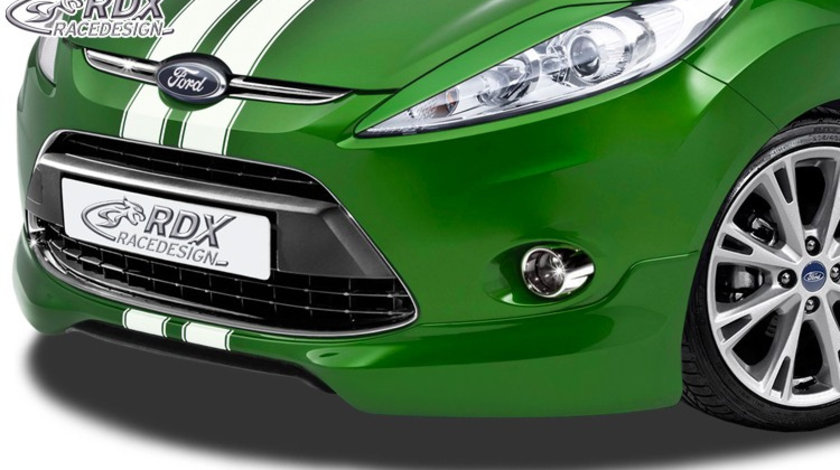 RDX Prelungire Spoiler Bara fata pentru FORD Fiesta MK7 JA8 JR8 (2008-2012) lip bara fata Spoilerlippe RDFA022 material Plastic